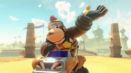 広い世界を走るマリオカート ワールド