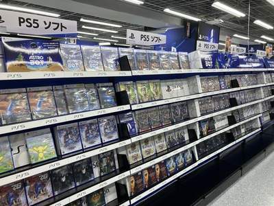 PlayStation関連商品の売り場もあるが、今後は分からない